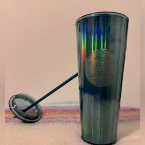 Starbucks fall 2022 ocean kaleidoscope dome 24 oz venti tumbler with straw